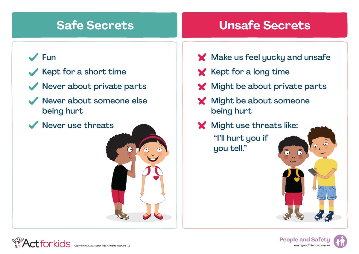 Safe and Unsafe Secrets Emmy & Friends